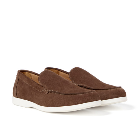 Scott Suede Loafer // Chocolate (UK: 7)