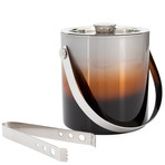 Lorus // Metallic Ombre Double Wall Ice Bucket + Tongs