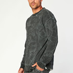 Boone Terry Pullover // Black (S)