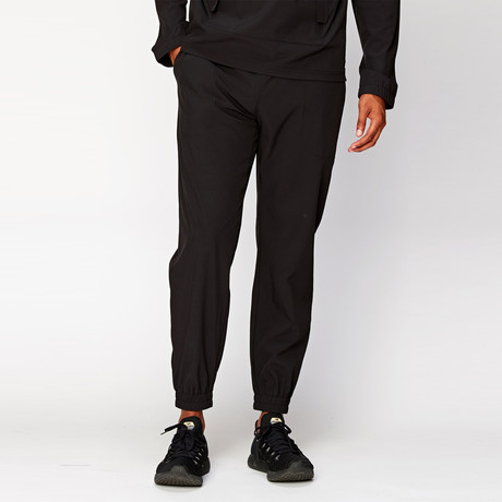 Francis Eco Tech Stretch Jogger // Black (XS)