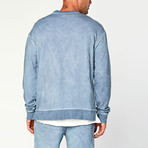 Boone Terry Pullover // Chambray (L)