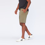 Micah Drawstring Terry Short // Tan (XS)