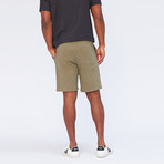 Micah Drawstring Terry Short // Tan (XS)