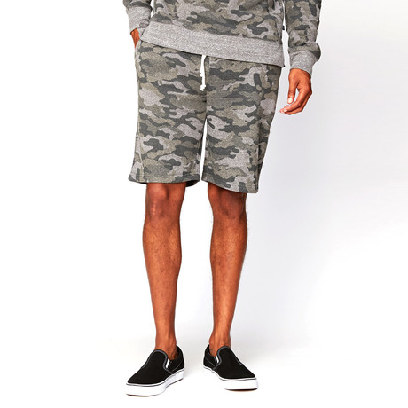 Garrett Camo Triblend Short // Gray Camo (XS)