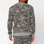 Brooks Camo Triblend Pullover // Heather Gray (3XL)