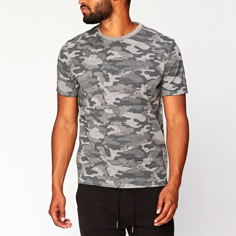 Porter Camo Crew Tee // Gray Camo (XS)