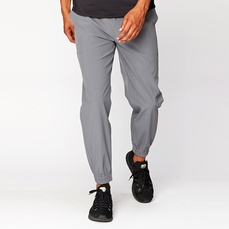 Francis Woven Jogger // Graphite (S)