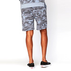 Garrett Camo Triblend Short // Blue Camo (XL)