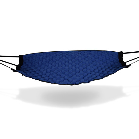 PAMMOCK Inflatable Sleeping Pad/Hammock (Blue)