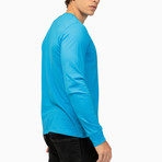 Long Sleeve Pocket Tee // Cobalt (S)