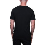 Skull Disco Short-Sleeve Shirt // Black (L)