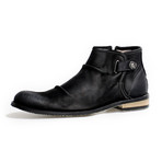 Side Button Ankle Boots // Black (Euro: 39)