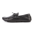 Bow Pointed Toe Loafer // Black (Euro: 38)