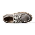 Street Chic Lace-Up // Contrasting Stitches // Gray (Euro: 41)