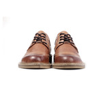 Glossy Lace Up // Stitched Soles // Brown (Euro: 44)