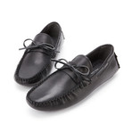 Bow Pointed Toe Loafer // Black (Euro: 41)