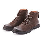 Powerful Rocker Ankle Boots // Brown (Euro: 41)