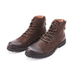 Powerful Rocker Ankle Boots // Brown (Euro: 38)