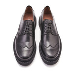 Breathable Oxford Lace-Up // Black (Euro: 42)