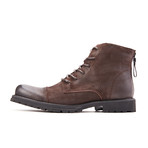 Powerful Rocker Ankle Boots // Brown (Euro: 40)