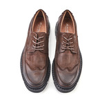 Breathable Oxford Lace-Up // Brown (Euro: 40)