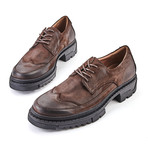 Breathable Oxford Lace-Up // Brown (Euro: 42)