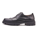 Breathable Oxford Lace-Up // Black (Euro: 42)