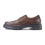 Breathable Oxford Lace-Up // Brown (Euro: 40)