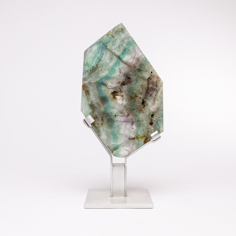 Green Fluorite Slice // Ver. 2