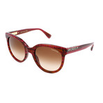 Women's SLN721S Sunglasses // Striped Red