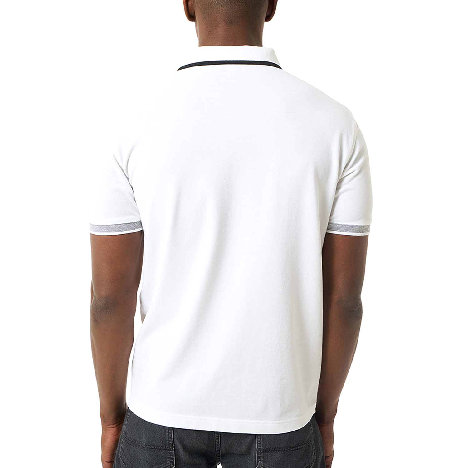 Virino Short Sleeve Polo // White (2X-Large) - Jimmy Sanders - Touch of ...