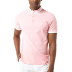 Vittore Short Sleeve Polo // Pink (Medium)