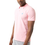 Viviano Short Sleeve Polo // Pink (Large)