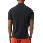 Verano Short Sleeve Polo // Black (Medium)