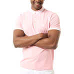 Vittore Short Sleeve Polo // Pink (X-Large)