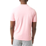 Viviano Short Sleeve Polo // Pink (Medium)