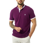 Vittore Short-Sleeve Polo // Purple (S)