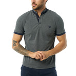 Vittore Short Sleeve Polo // Anthracite (Large)