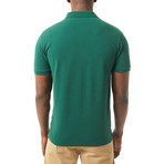 Viviano Short Sleeve Polo // Dark Green (Medium)