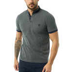 Vittore Short Sleeve Polo // Anthracite (XS)