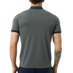 Vittore Short Sleeve Polo // Anthracite (Small)
