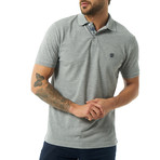 Viviano Short-Sleeve Polo // Gray (XL)