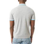 Vitale Short-Sleeve Polo // Gray Melange (XL)
