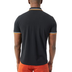 Vitale Short Sleeve Polo // Black (Large)