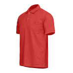 Breeze Polo Shirt // Red Alert (M)