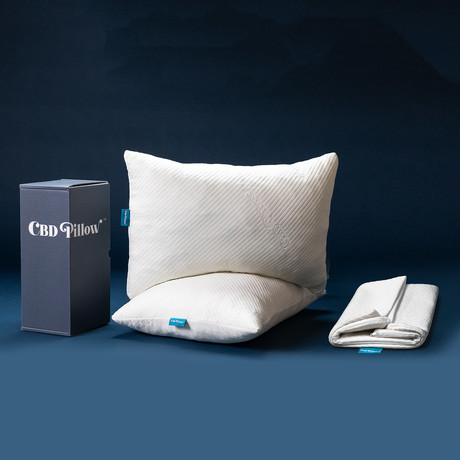 The CBD Pillow + 1 CBD Pillowcase