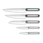 Silicone 5-Piece Kitchen Knife Set // Assorted Colors