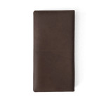 Boussole Travel Wallet // Brown