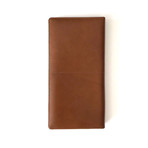 Boussole Travel Wallet // Tan