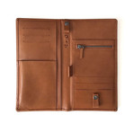 Boussole Travel Wallet // Tan